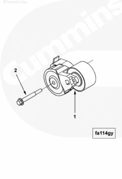  Cummins Болт крепления натяжителя ремня