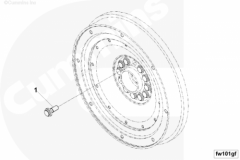  Cummins Болт крепления маховика