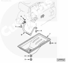  Cummins Поддон картера
