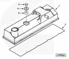  Cummins Крышка клапанная