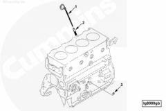  Cummins Трубка щупа уровня масла
