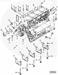  Cummins Блок цилиндров