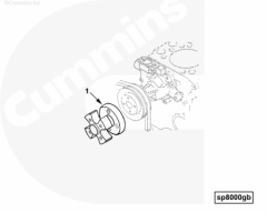  Cummins Проставка вентилятора