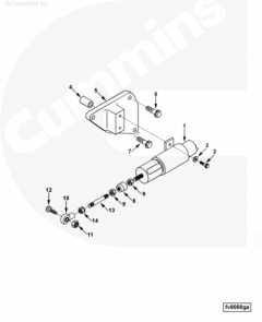  Cummins Муфта соленоида ТНВД