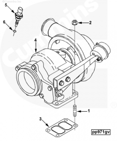  Cummins Турбокомпрессор
