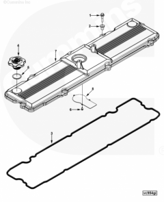  Cummins Болт крепления клапанной крышки