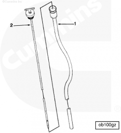  Cummins Трубка щупа уровня масла
