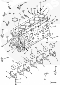  Cummins Блок цилиндров