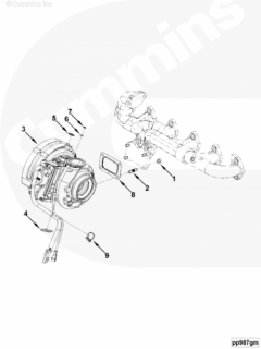  Cummins Турбокомпрессор