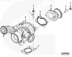 Cummins Турбокомпрессор