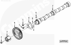  Cummins Распределительный вал