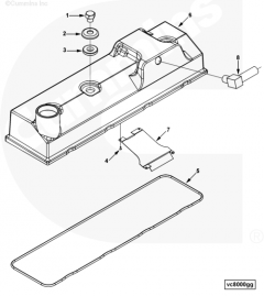  Cummins Сапун крышки клапана