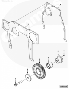  Cummins Шестерня ГРМ