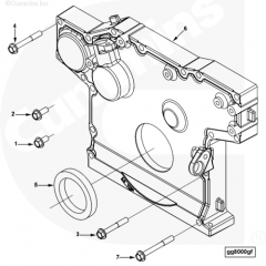  Cummins Болт крепления передней крышки