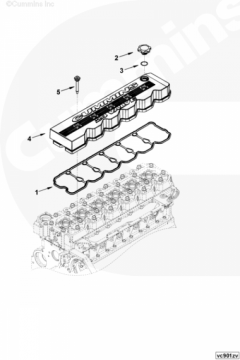  Cummins Крышка клапанная