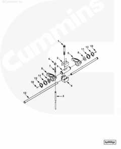  Cummins Болт крепления коромысла