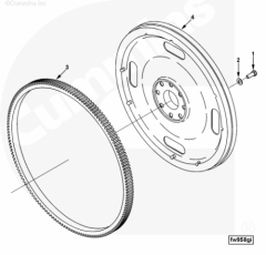  Cummins Маховик 