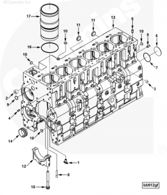  Cummins Блок цилиндров