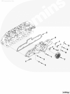  Cummins Впускной коллектор