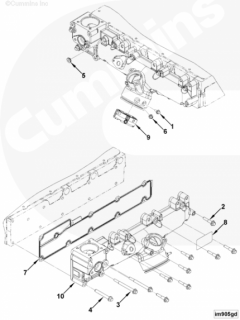  Cummins Болт крепления впускного коллектора
