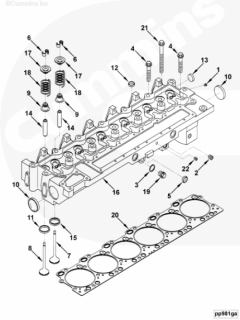  Cummins Прокладка ГБЦ
