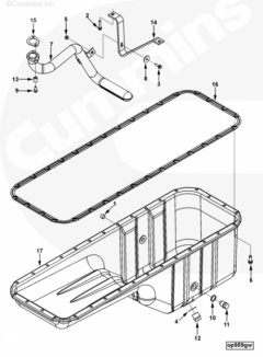  Cummins Поддон картера