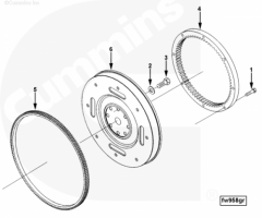  Cummins Маховик