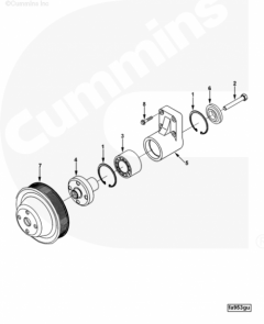  Cummins Шкив вентилятора