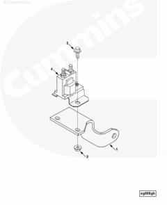  Cummins Болт крепления реле предварительного подогревателя
