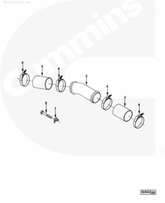  Cummins Шланг трубки воздушной