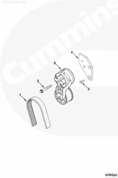  Cummins Ремень приводной 8PK1615