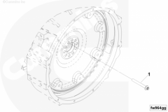  Cummins Болт крепления маховика