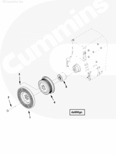  Cummins Демпфер (Гаситель резонансных колебаний)