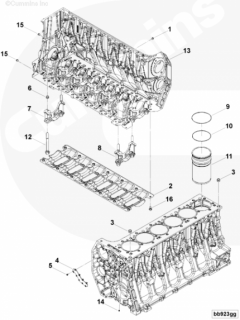  Cummins Блок цилиндров