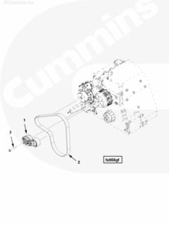  Cummins Натяжитель ремня