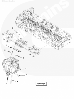  Cummins Турбокомпрессор 