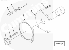  Cummins Горловина маслозаливная 