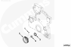  Cummins Сальник шкива привода вспомогательных агрегатов