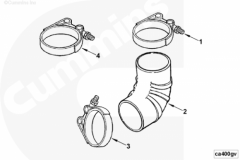  Cummins Хомут шланга воздухозаборного