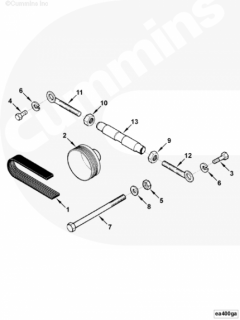  Cummins Натяжитель ремня генератора
