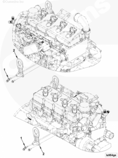  Cummins Болт крепления кронштейна подъемного механизма