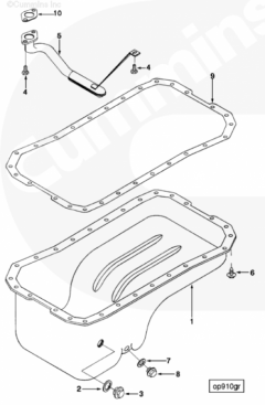  Cummins Поддон картера