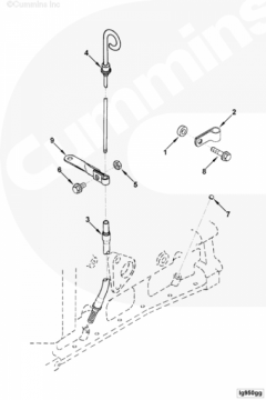  Cummins Трубка щупа уровня масла