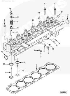  Cummins Прокладка ГБЦ