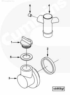  Cummins Крышка заливной горловины