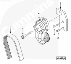  Cummins Натяжитель ремня