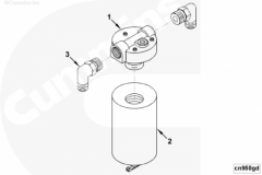  Cummins Головка топливного фильтра