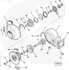  Cummins Турбокомпрессор