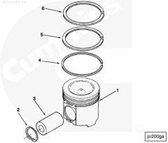  Cummins Поршень в сборе