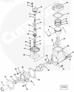  Cummins Воздушный компрессор